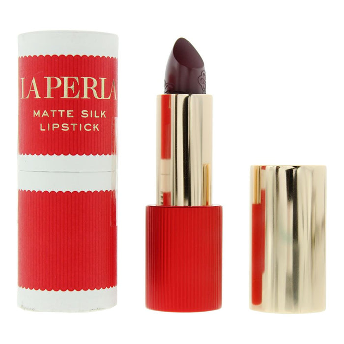 La Perla Matte Silk 108 Plum Red Lipstick 3.5g For Women