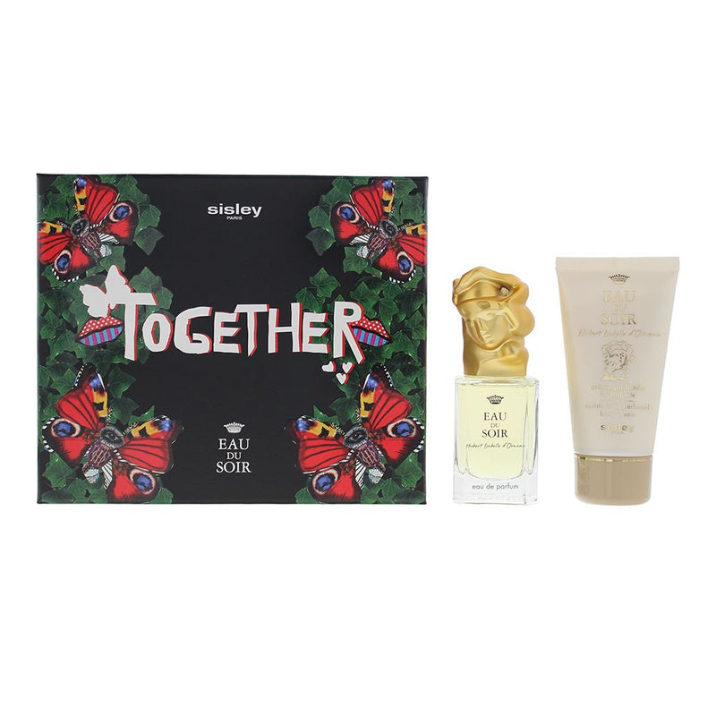 Sisley Eau Du Soir 2 Piece Gift Set: EDP 30ml - Body Cream 50ml For Women