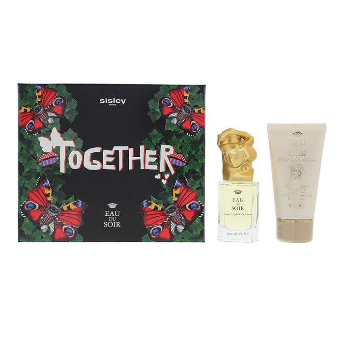 Sisley Eau Du Soir 2 Piece Gift Set: EDP 30ml - Body Cream 50ml For Women