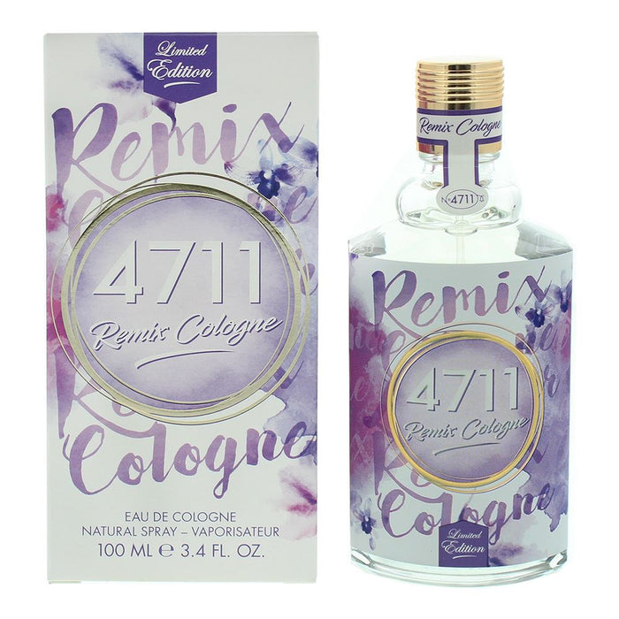 4711 Remix Lavender Cologne Eau de Cologne 100ml For Unisex