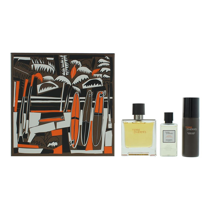 Hermes Terre D'hermes 3 Piece Gift Set For Men
