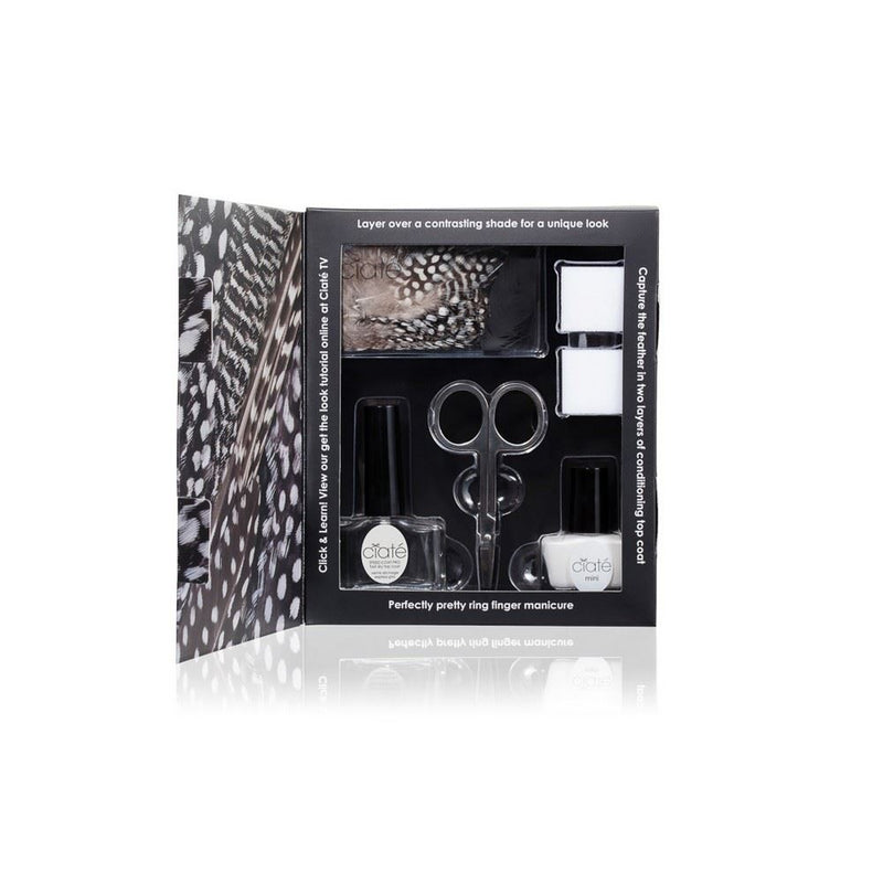 Ciate Feathered What A Hoot Manicure Kit 5ml