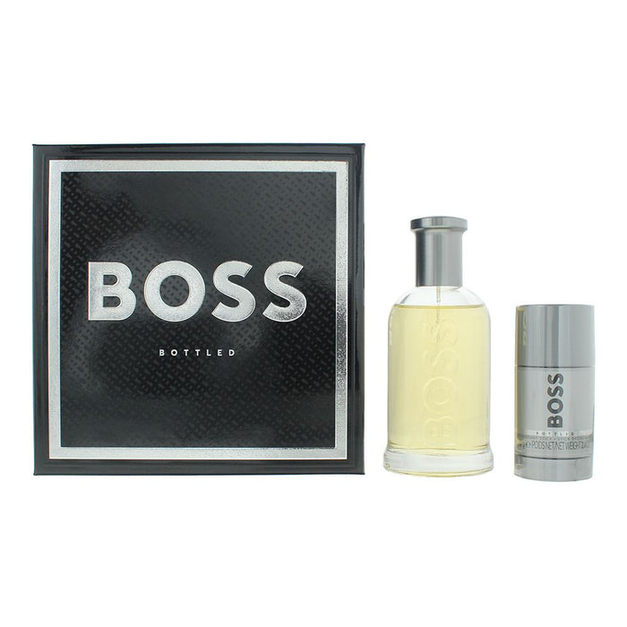 Hugo Boss Bottled 2pc Gift Set EDT 200ml  Deodorant Stick 75m