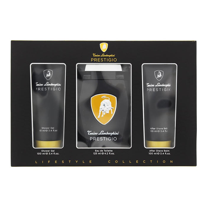 Lamborghini Prestigio 3 Piece Gift Set For Men
