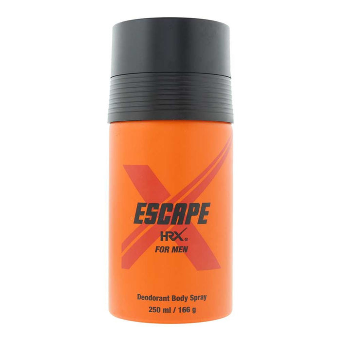 HRX Escape For Men Deodorant Body Spray 250ml For Men