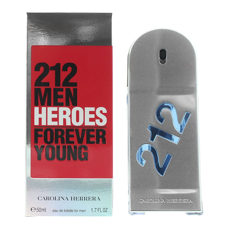 Carolina Herrera 212 Men Heroes Forever Young Eau de Toilette 50ml Men Spray