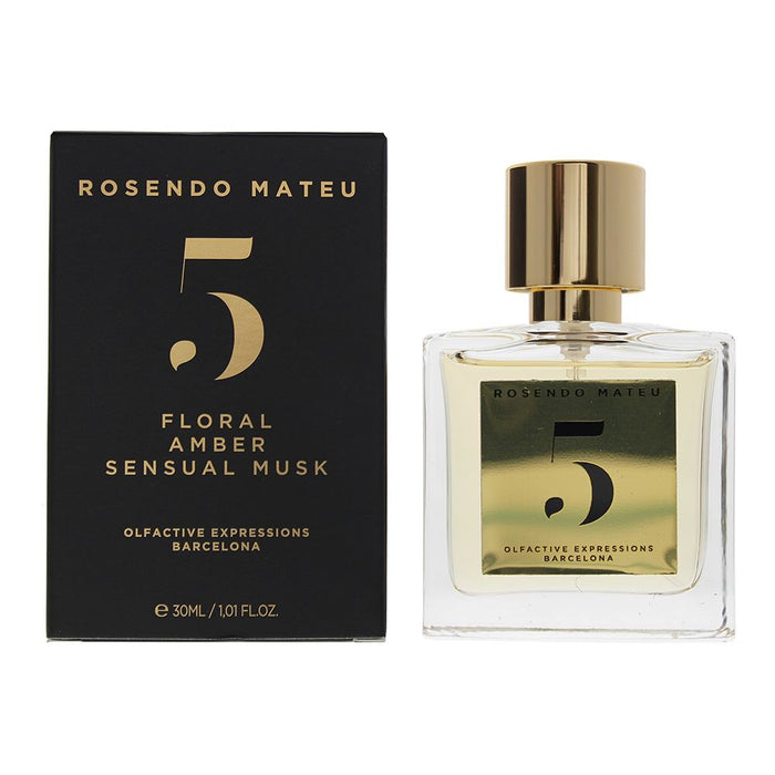 Rosendo Mateu No5 Floral-Amber-Sensual-Musk EDP 30ml Unisex Spray