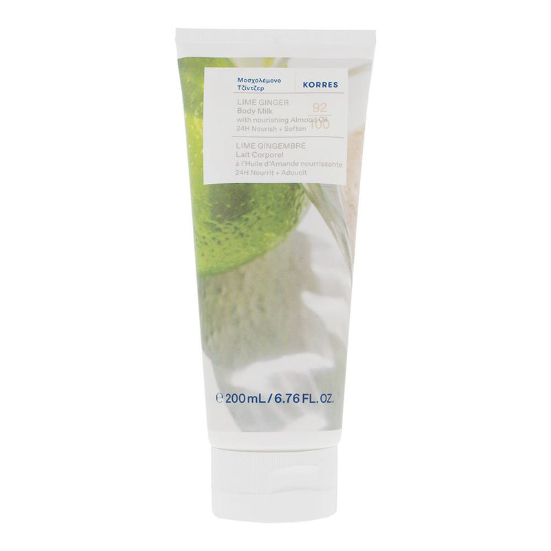 Korres Lime Ginger Body Milk 200ml For Women