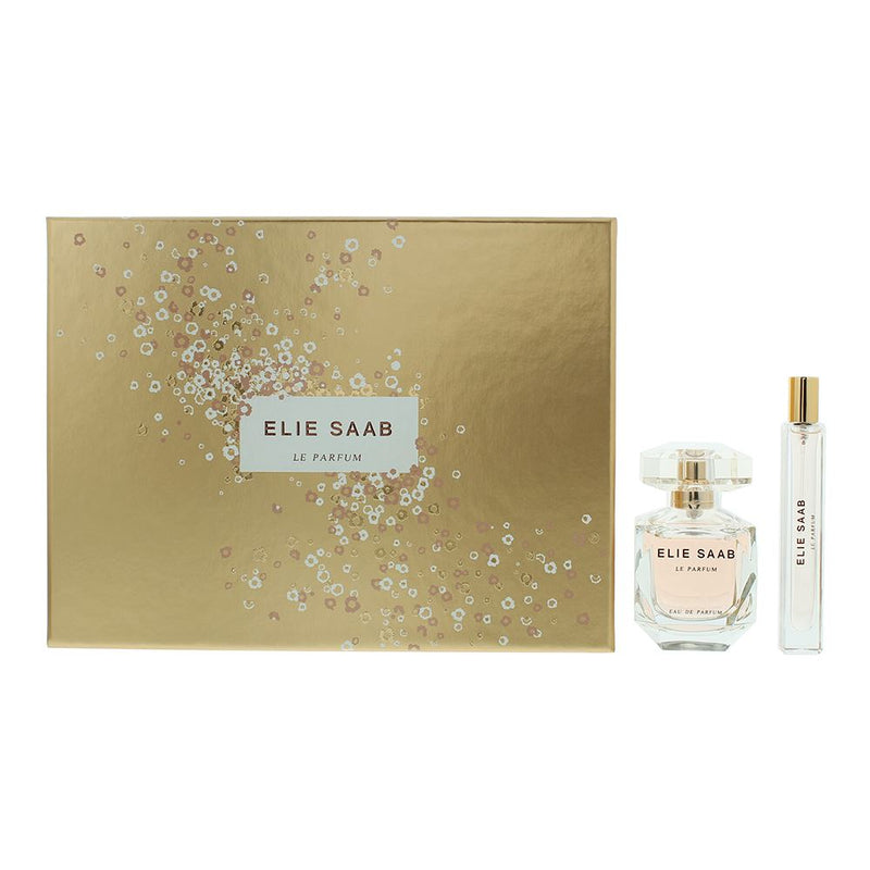 Elie Saab Le Parfum 2 Piece Gift Set: EDP 50ml - Eau de Parfum 10ml Women Spray