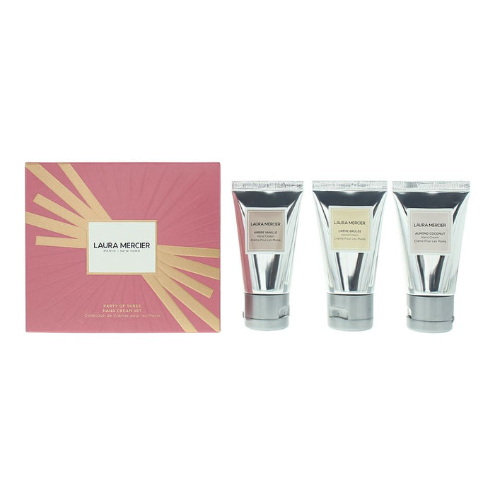 Laura Mercier Party Of Three Hand Cream Set 3 x 30ml