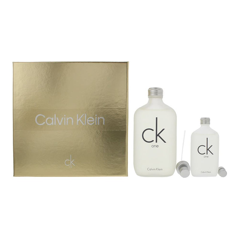 Calvin Klein CK One 2pc Gift Set - EDT 200ml - EDT 50ml For Unisex