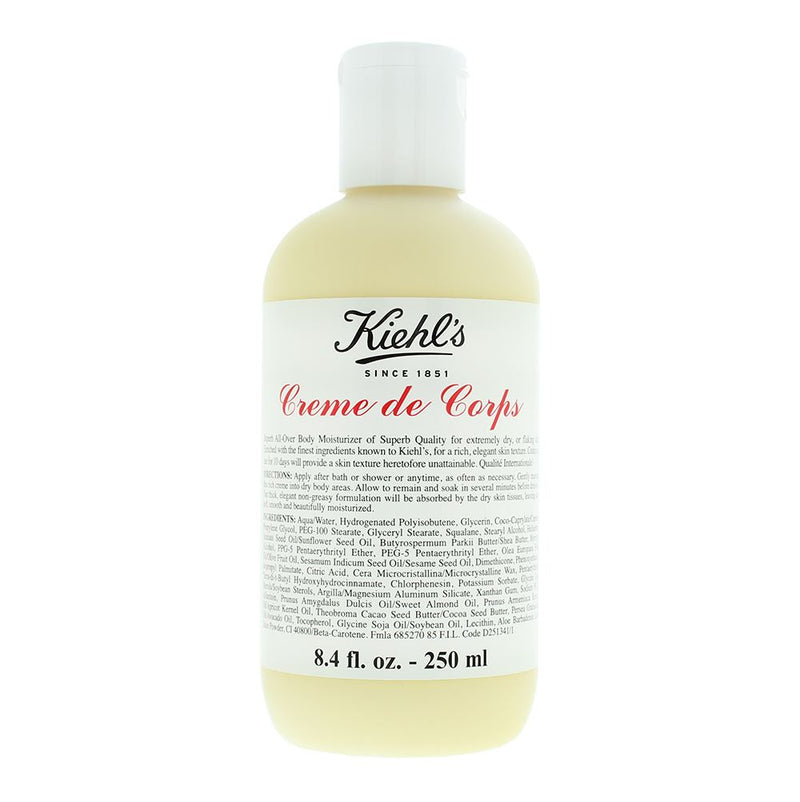 Kiehl's Creme De Corps Nourishing Body Cream 250ml For Women