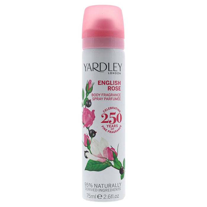 Yardley English Rose Body Spray 75ml For Women