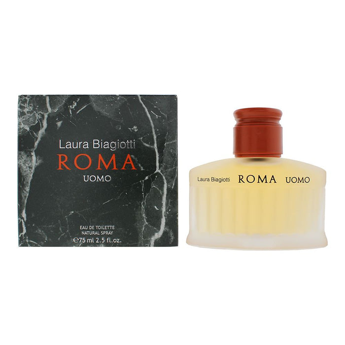Laura Biagiotti Roma Uomo Eau de Toilette 75ml For Men
