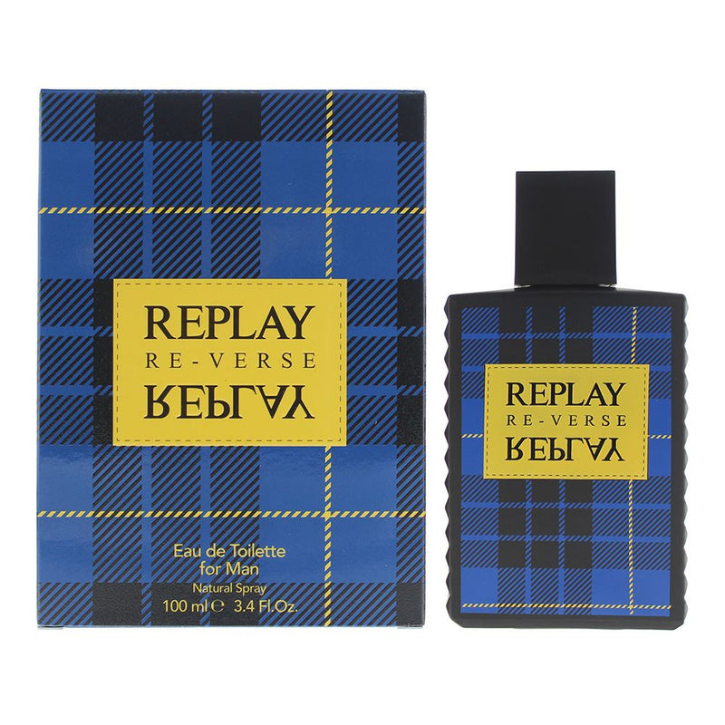 Replay Signature Reverse For Man Eau de Toilette 100ml Men Spray