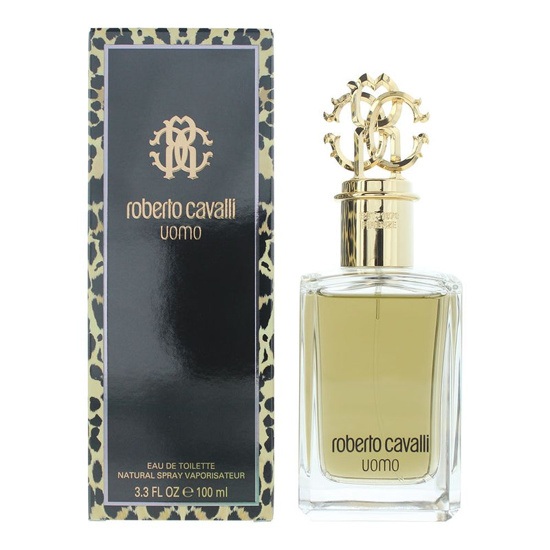 Roberto Cavalli Uomo Eau De Toilette 100ml Mens Perfume