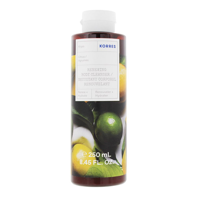 Korres Citrus Renewing Body Cleanser Shower Gel 250ml For Women