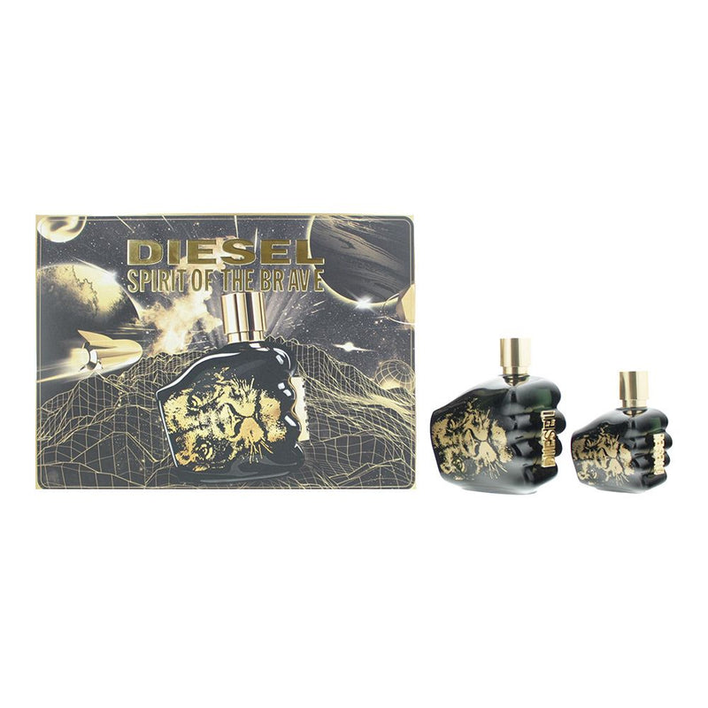 Diesel Spirit Of The Brave 2 Piece Gift Set: Eau de Toilette 125ml - EDT 35ml