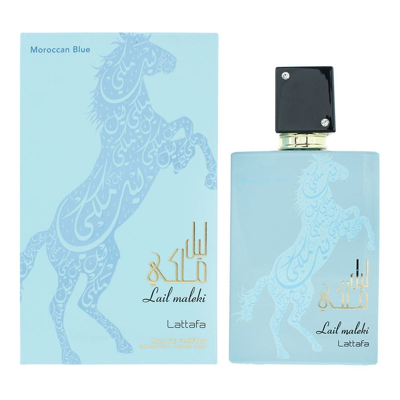 Lattafa Lail Maleki Morrocan Blue Eau De Parfum 100ml for Unisex