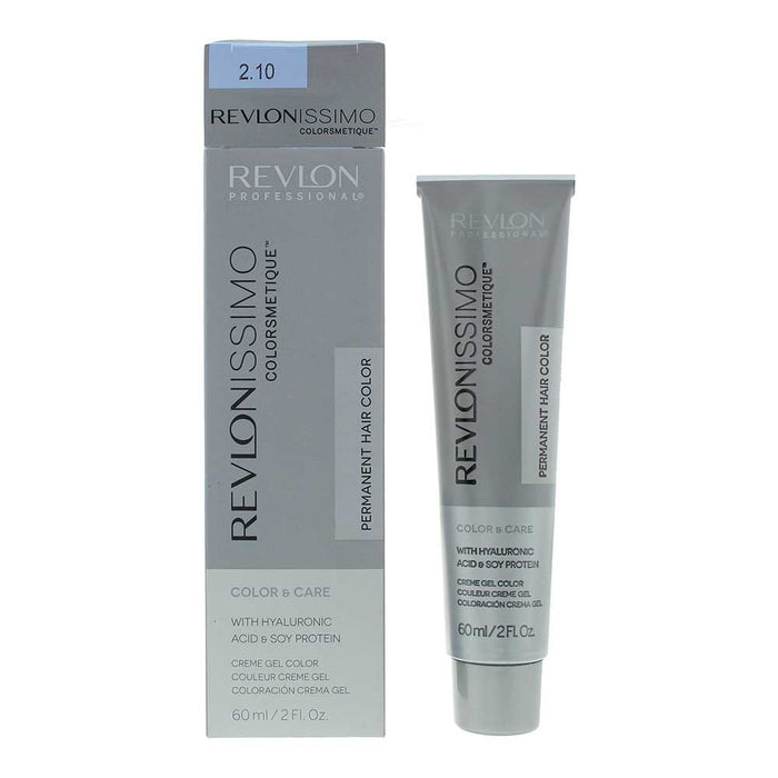 Revlon Revlonissimo Colorsmetique 2.10 Blue Black Hair Colour 60ml For Women