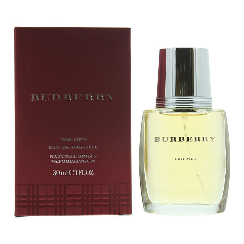 Burberry Men EDT 30ml Spray (In Maroon Box)