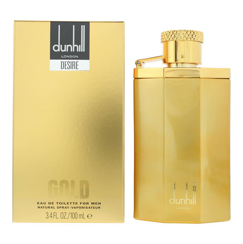 Dunhill Desire Gold Eau De Toilette 100ml For Men