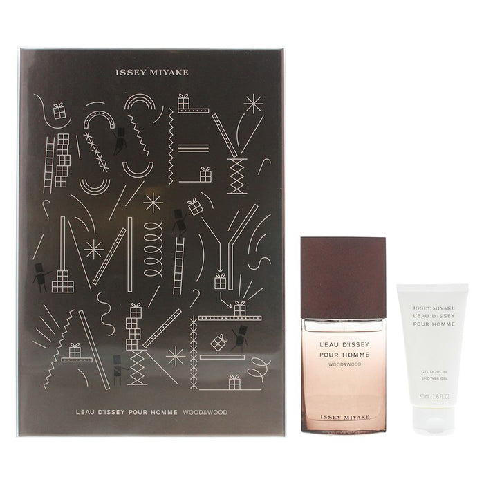 Issey Miyake L'eau D'issey Pour Homme Wood Wood EDP 50ml Shower Gel 50ml Men