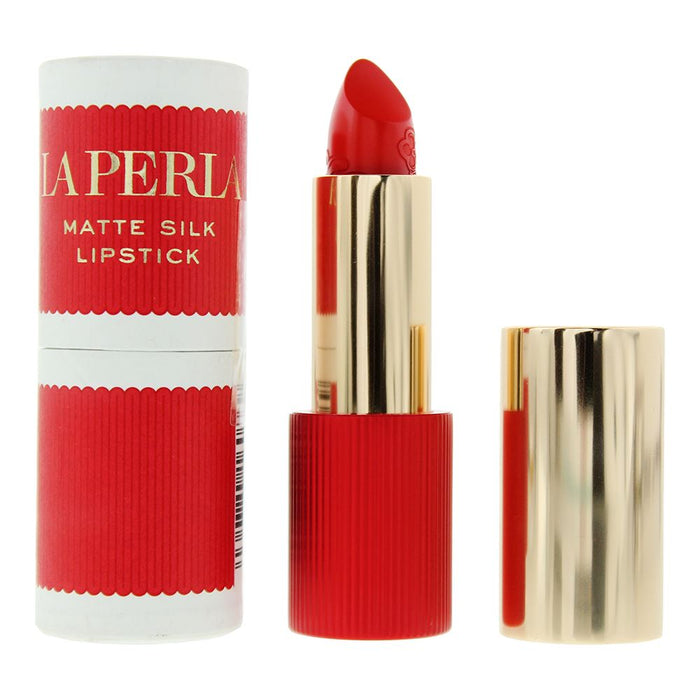 La Perla Matte Silk 104 Tangelo Red Lipstick 3.5g For Women
