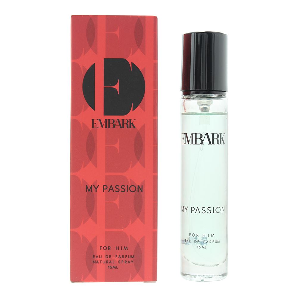 Embark My Passion For Him Eau de Parfum 15ml Spray For Him Men — Red ...