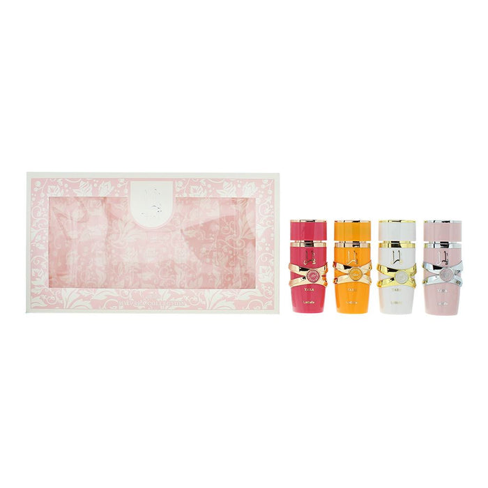 Lattafa My Yara Collection 4 Piece Gift Set: 4 x 25ml EDP For Women