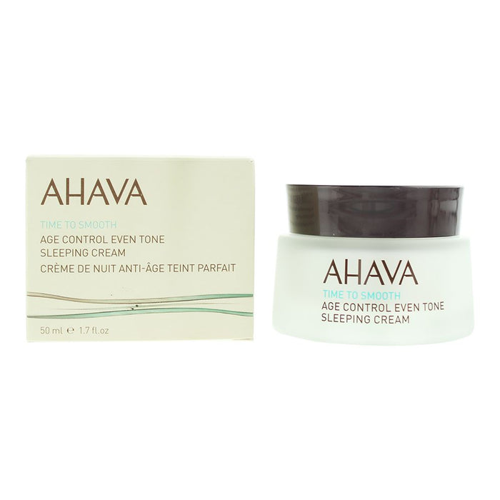 Ahava Time To Smooth Age Control Even Tone Sleeping Cream 50ml For Unisex