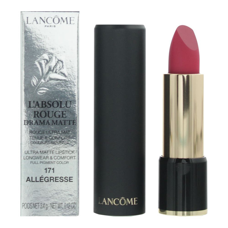 Lancome L'absolu Rouge Drama Matte 171 Allegresse Lip Stick 3.4g