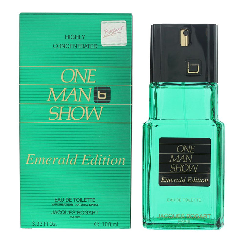 Jacques Bogart One Man Show Emerald Edition Eau De Toilette 100ml For Men
