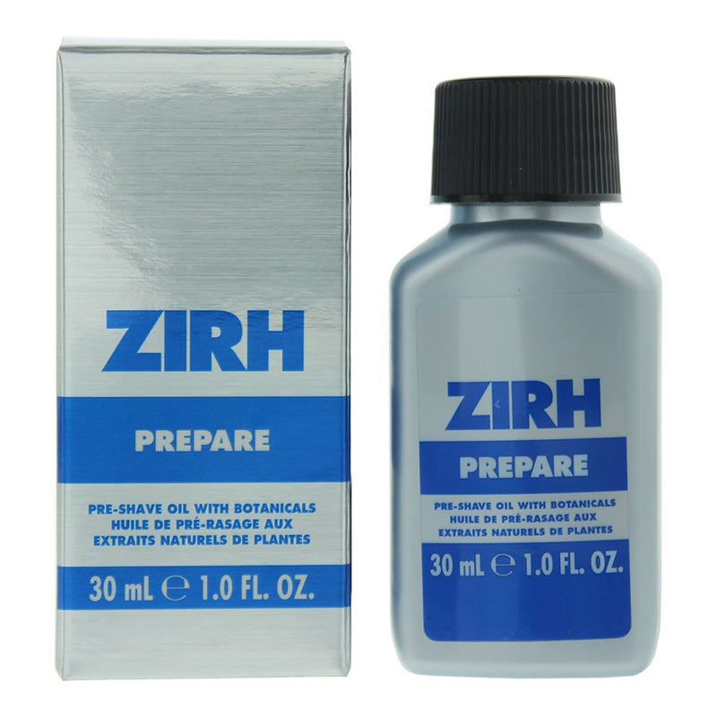 Zirh Prepare Botanical Pre-Shave Oil 30ml For Men