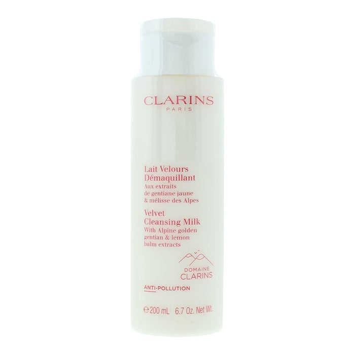 Clarins Velvet Normal / Dry Skin Cleansing Milk 200ml For Women Her Brand NEW