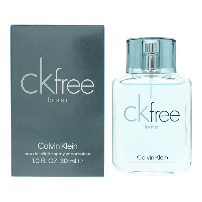 Calvin Klein Ck Free For Men Brand NEW EDT 30ml Spray For Men Him Brand NEW