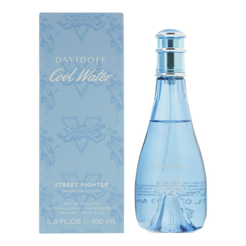 Davidoff Cool Water Street Fighter Champion Edition EDT 100ml Women Spray