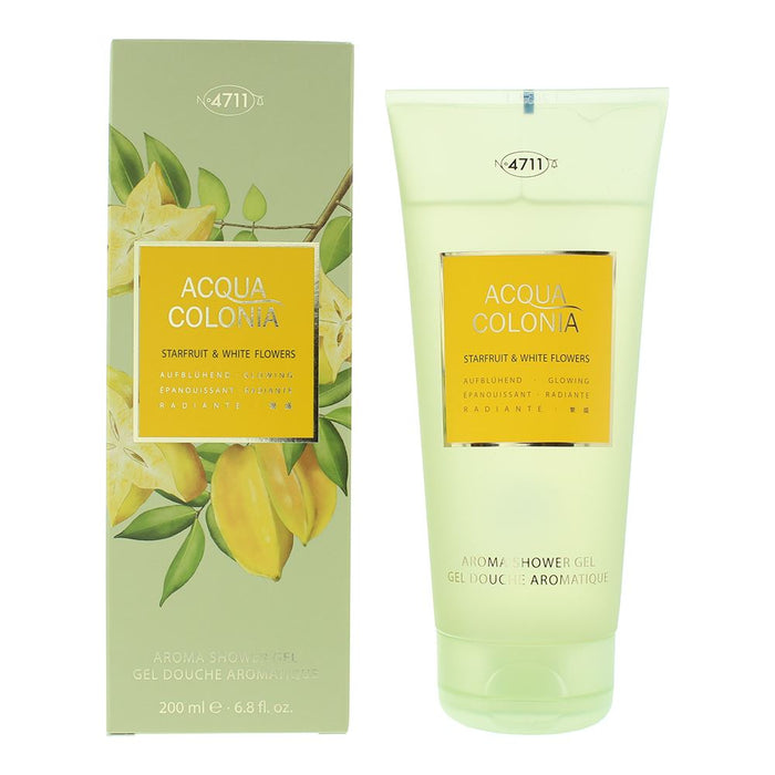 4711 Acqua Colonia Starfruit White Flowers Shower Gel 200ml For Unisex