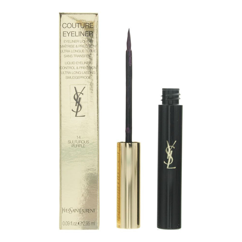 Yves Saint Laurent Couture Liquid 14 Sulfurous Purple Eyeliner 2.95ml Women