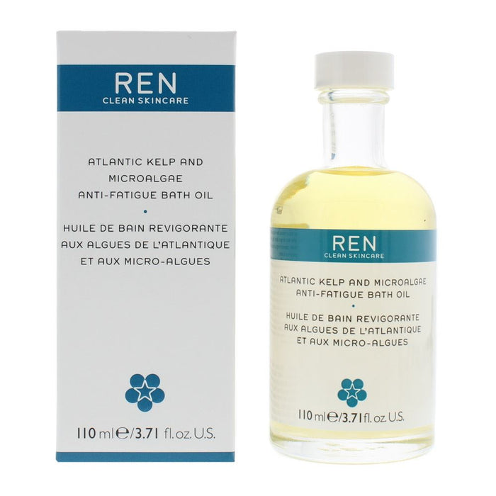 Ren Atlantic Kelp And Microalgae Anti-Fatigue Bath Oil 110ml For Women