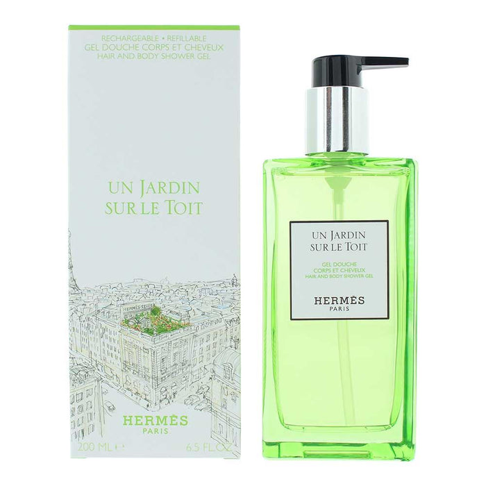 Hermes Un Jardin Sur Le Toit Hair And Body Shower Gel 200ml For Unisex