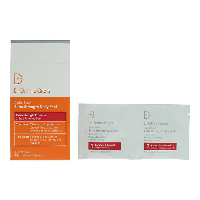 Dr Dennis Gross Alpha Beta Extra Strength 2-Step Daily Peel Treatments