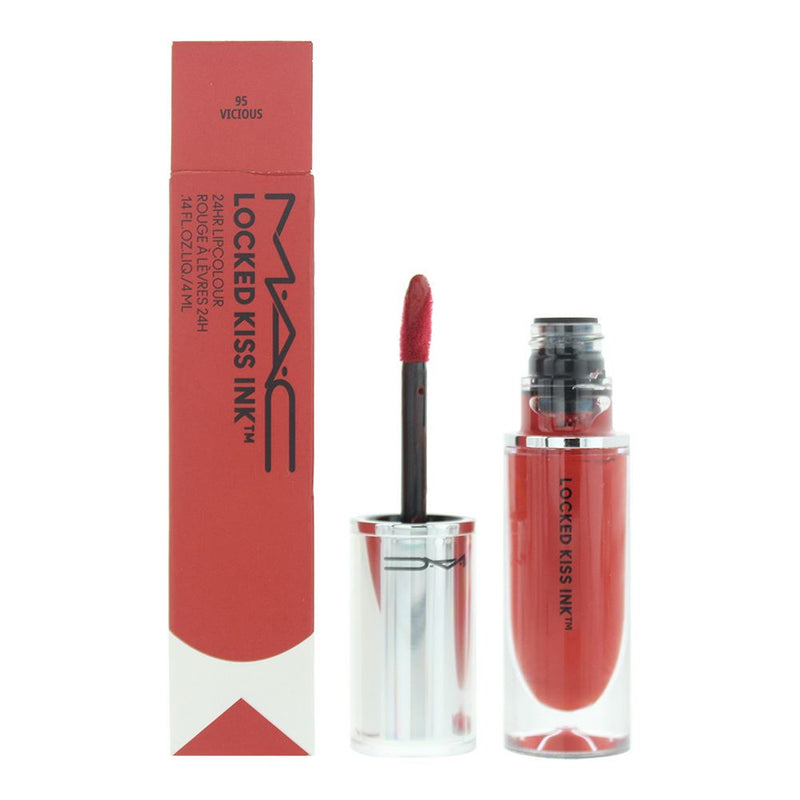 Mac Locked Kiss Ink 95 Vicious Lip Colour 4ml for Women