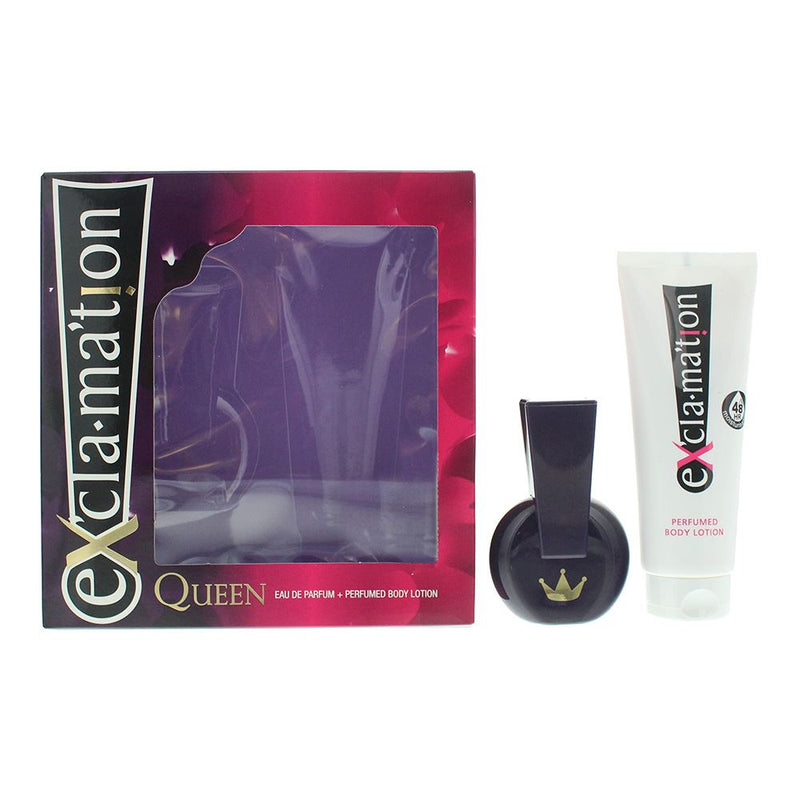 Coty Exclamation Queen 2 Piece Gift Set(Eau de Parfum 30ml - Body Lotion 115ml)