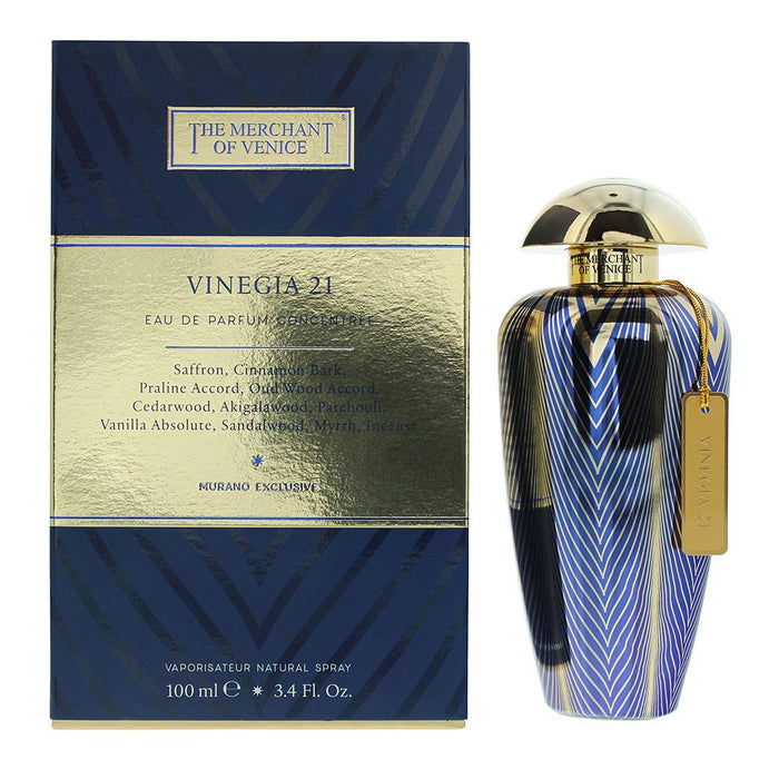 The Merchant Of Venice Vinegia 21 Eau de Parfum Concentree 100ml Unisex Spray