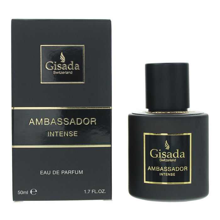 Gisada Ambassador Intense Eau De Parfum 50ml Men Spray