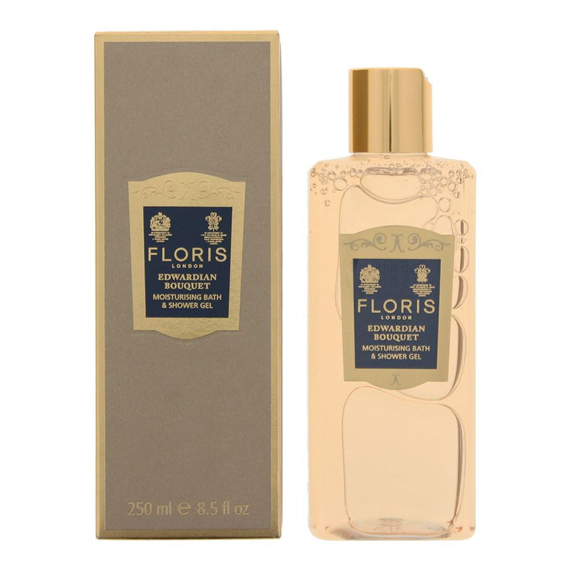 Floris Edwardian Bouquet Moisturising Bath Shower Gel 250ml Women