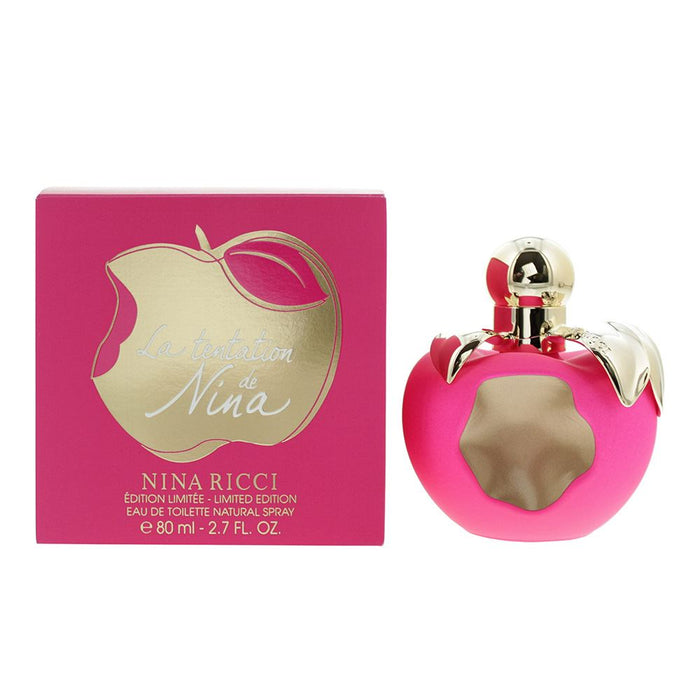 Nina Ricci La Tentation De Nina Eau De Toilette 80ml Women Spray