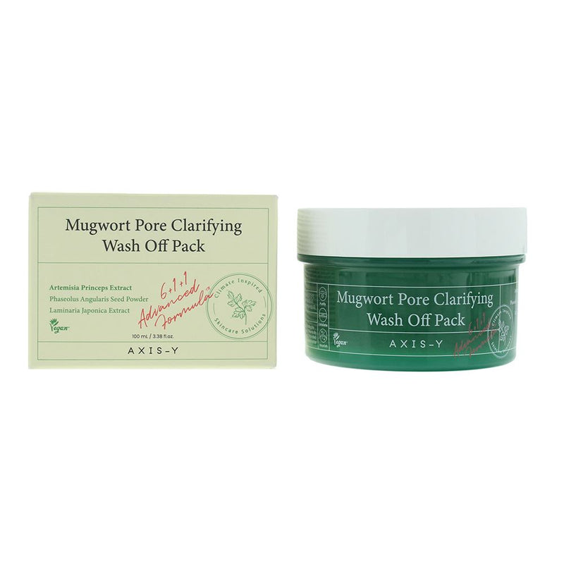 Axis-Y Mugwort Wash Off Pack Clarifying Lotion Pore 100ml For Women
