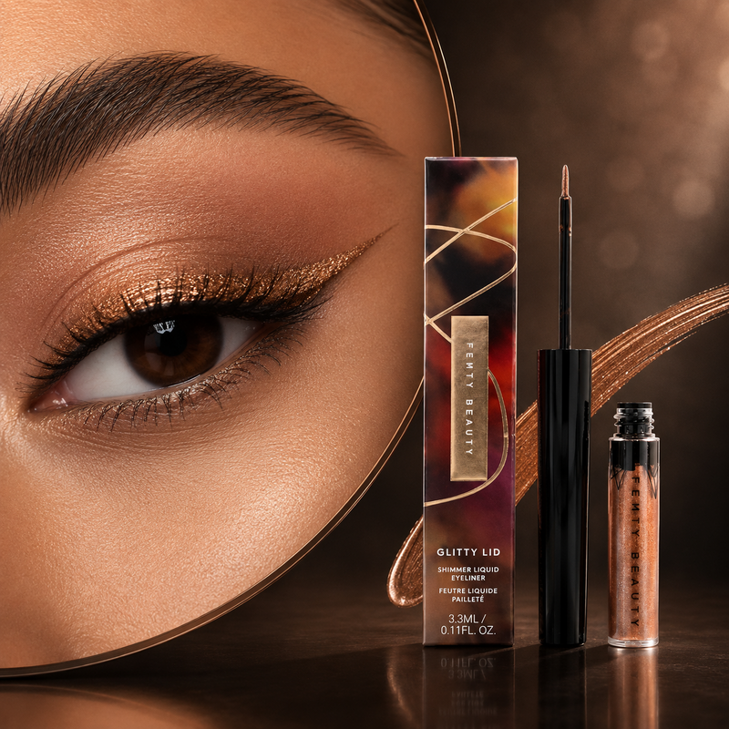 Fenty Beauty Boozy Bronze Shimmer Liquid Eyeliner 3.3ml For Women
